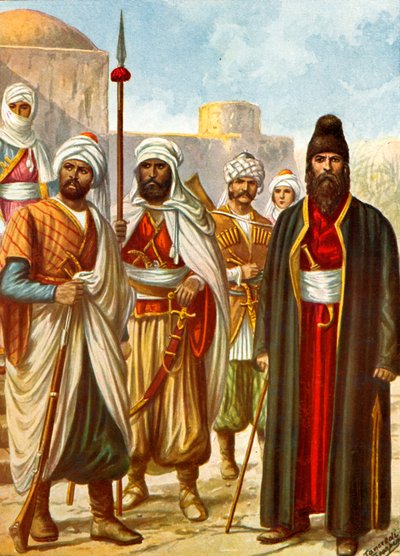 Koerden, Georgiërs en Armeniërs door Tancredi Scarpelli