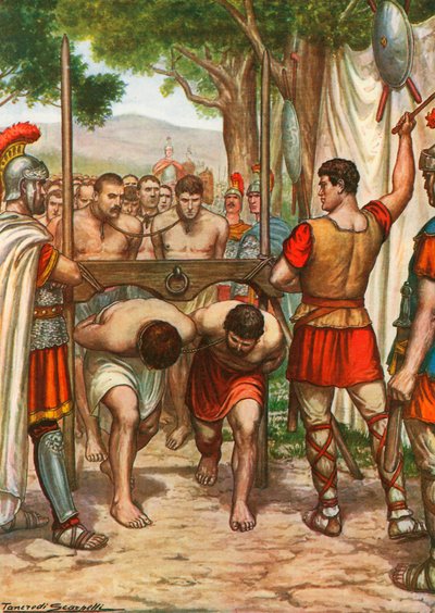 Onder het Romeinse juk door Tancredi Scarpelli