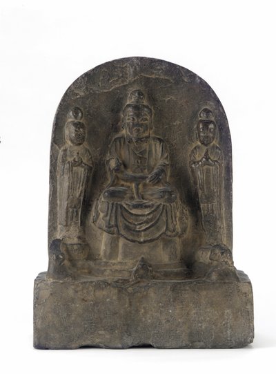 Daoïstische drie-eenheid, 703 door Tang Dynasty Chinese School