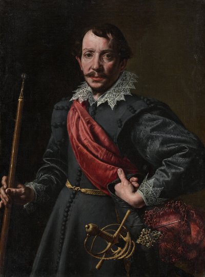 Portret van een man door Tanzio da Varallo
