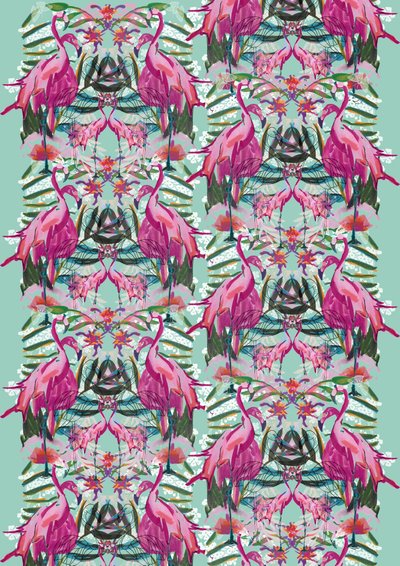 Flora Flamingo door Tara Whitehead