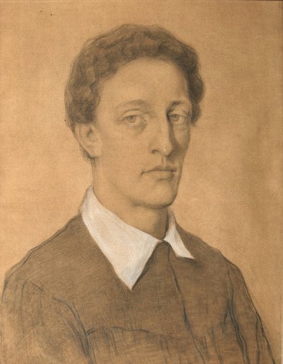 Portret van de dichter Alexander Blok door Tatyana Nikolaevna Gippius