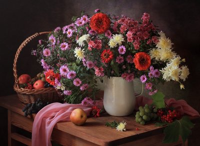 Levendig herfststilleven door Tatyana Skorokhod