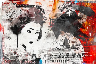 Moderne Geisha door Teis Albers