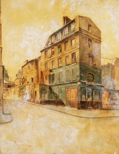 Montmartre door Telemaco Signorini