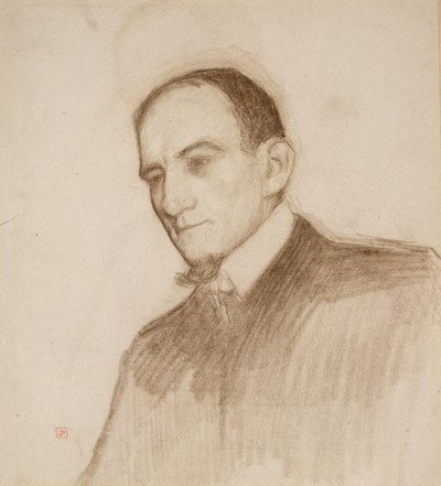 Portret van Félix Fénéon door Théo van Rysselberghe