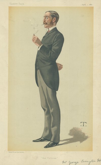 De heer George Errington door Theobald Chartran