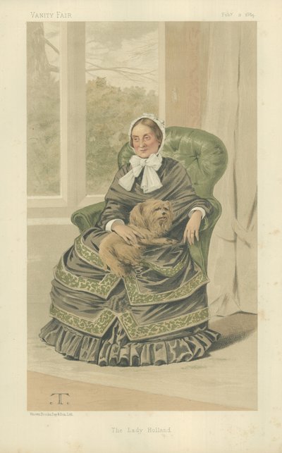 De dame Holland door Theobald Chartran