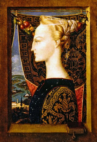 Portret in profiel door Theodor Baierl