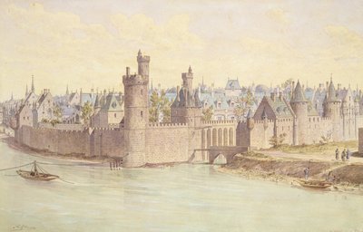 De Tour de Nesles door Theodor Josef Hubert Hoffbauer