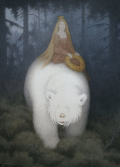 Witte-Beren-Koning-Valemon, 1912 door Theodor Kittelsen