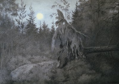 Eng, Kruipend, Ritselend, Druk door Theodor Kittelsen