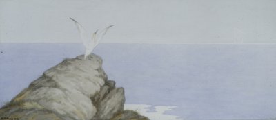Zeevogel door Theodor Kittelsen
