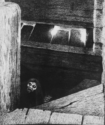 De Zwarte Dood door Theodor Kittelsen