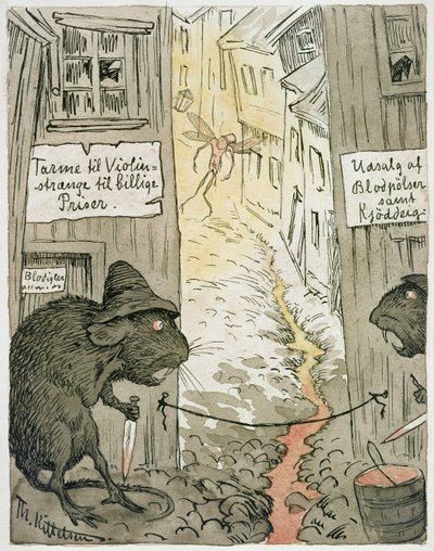 Zonder titel door Theodor Kittelsen