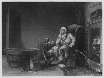 De Enthousiast, uit het schilderij in de Vernon Gallery (gravure) door Theodore (after) Lane
