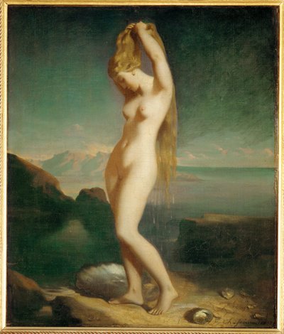 Venus Anadyomene door Théodore Chassériau