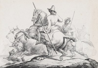 Slagers van Rome door Theodore Gericault