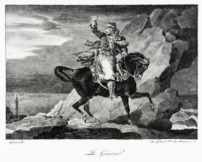 De Giaour door Theodore Gericault