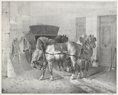 Les Boueux (De straatvegers) door Theodore Gericault