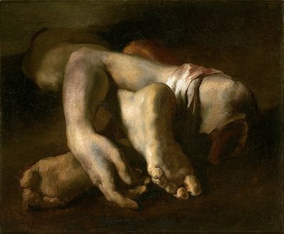 Studie van Voeten en Handen, c.1818-19 door Theodore Gericault
