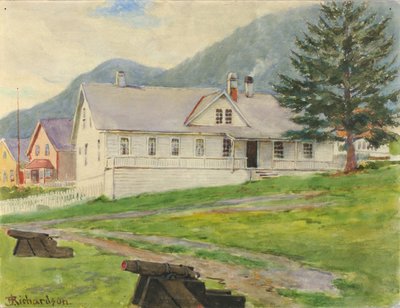 Voormalig Gouverneurshuis, Sitka door Theodore J. Richardson