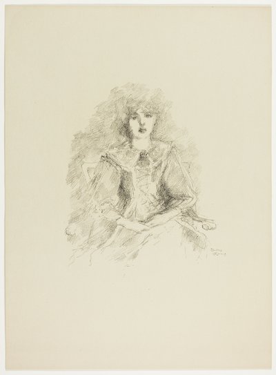 Een studie bij lamplicht door Theodore Roussel