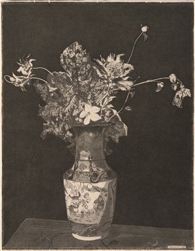 De kwelling van bloemen door Theodore Roussel