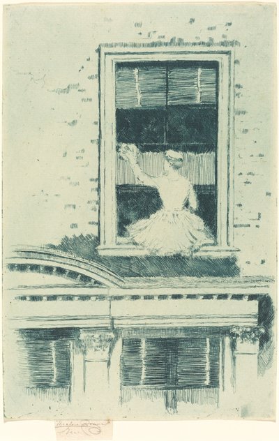 De Ramenwasser door Theodore Roussel