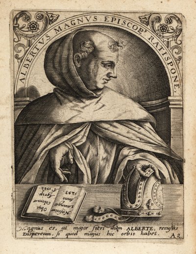 Albertus Magnus door Theodore de Bry