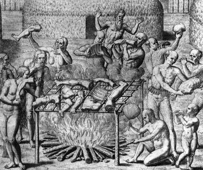 Antropofage Maaltijden: Kannibalen in Brazilië - in 