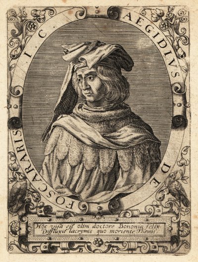 Egidio Foscherari door Theodore de Bry