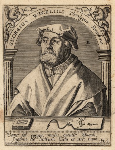 Georg Witzel door Theodore de Bry