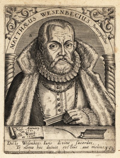 Matthew Wesenbeck door Theodore de Bry