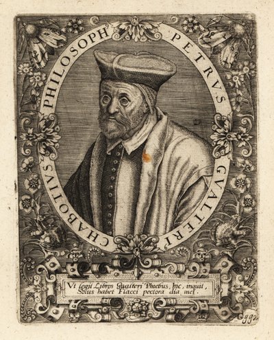Pierre Gautier Chabot, Franse humanistische schrijver door Theodore de Bry