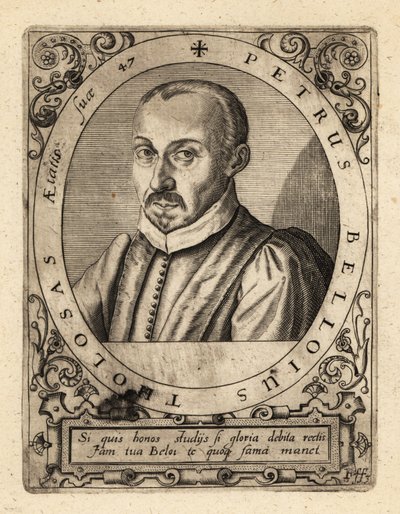 Pierre de Belloy, Franse jurist en magistraat door Theodore de Bry