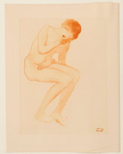 Überraschung door Théophile Alexandre Steinlen