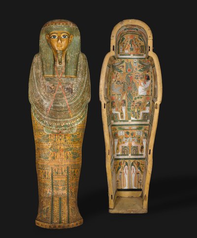 Kist van Bakenmut, Late 21e tot Vroege 22e Dynastie, c.1000-900 v.Chr. door Third Intermediate Period Egyptian
