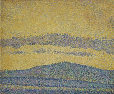 Landschap door Théo van Rysselberghe