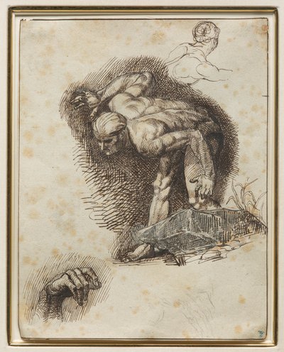 Géricault - Klimmers, tussen 1791 en 1824 door Theodore Gericault