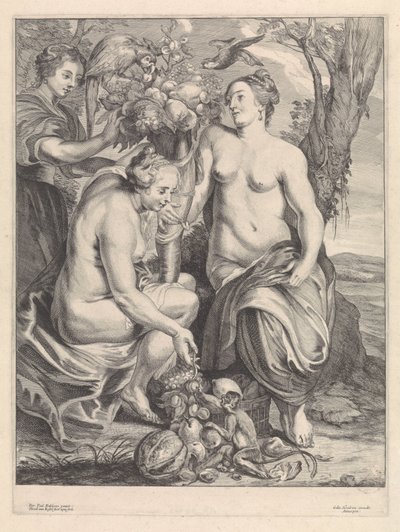 De hoorn des overvloeds door Théodorus van Kessel
