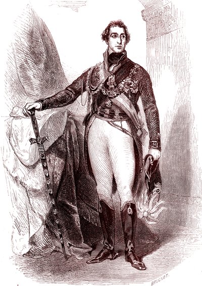 Arthur van Wellesley, hertog van Wellington door Thomas (after) Lawrence
