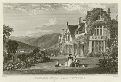 Endsleigh door Thomas Allom