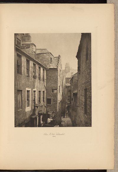 Close nr. 122 Saltmarket door Thomas Annan