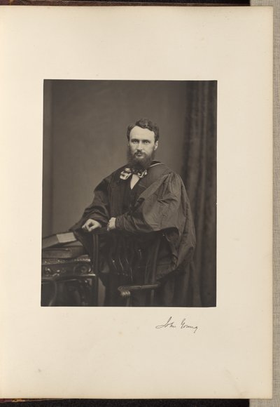 John Young, professor natuurgeschiedenis door Thomas Annan