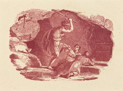 Moordscène door Thomas Bewick