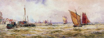De Haven, 1896 door Thomas Bush Hardy
