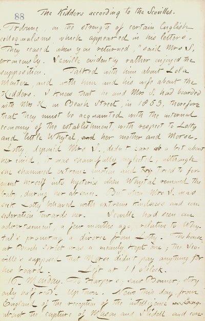 Dagboeken van Thomas Butler Gunn - Deel 18, pagina 99, 15 december 1861 door Thomas Butler Gunn