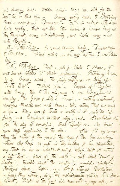 Thomas Butler Gunn Dagboeken- Volume 6, pagina 218, 14-16 december 1853 door Thomas Butler Gunn