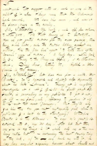 Dagboeken van Thomas Butler Gunn - Volume 8, pagina 53, 29-31 augustus 1856 door Thomas Butler Gunn